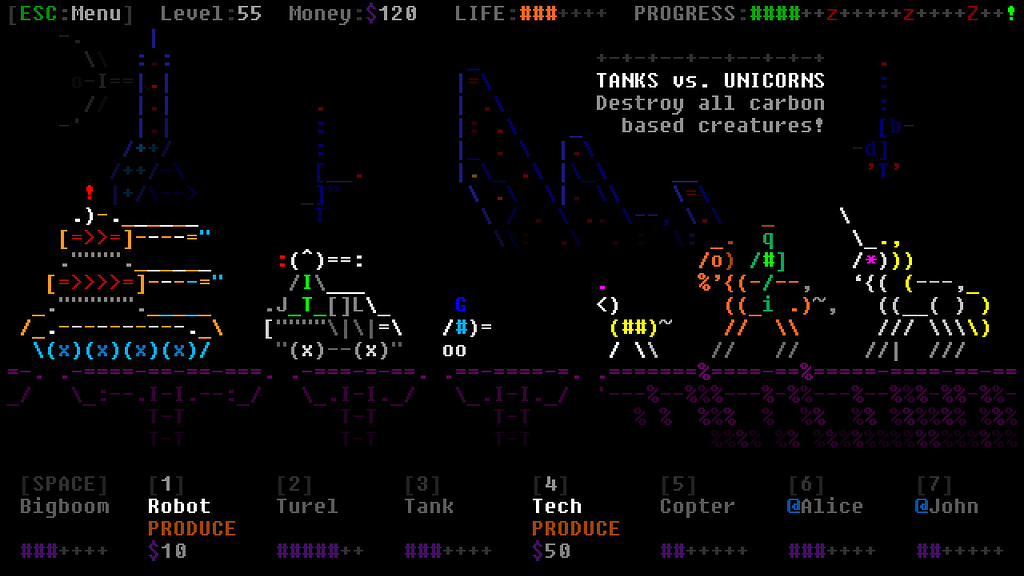 Render strategy for ASCII game - JavaScript - Cocos Forums
