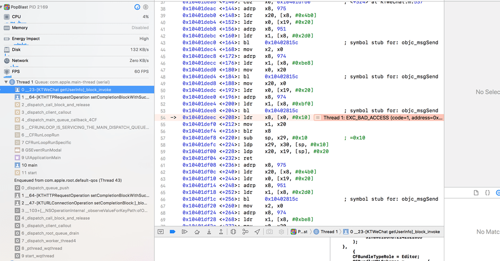 EXC_BAD_ACCESS crashes on iOS 11 context presentRenderbuffer - C++ ...