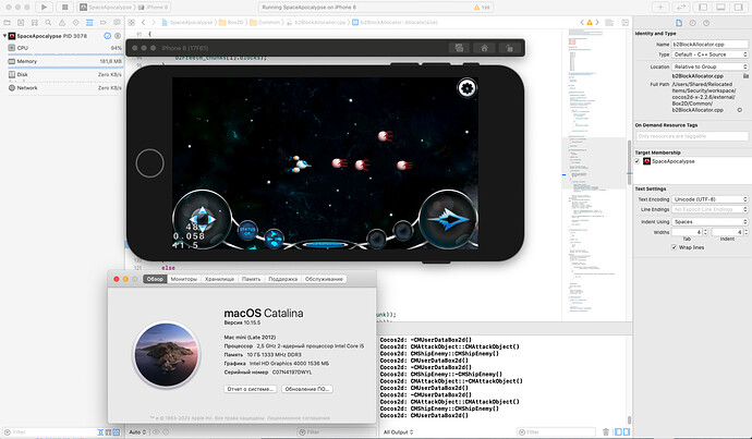 space apocalipse on mac 10.15