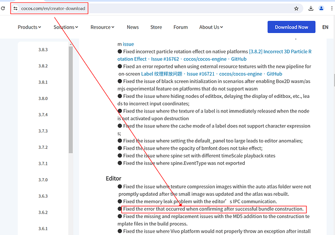 About Asset Bundle Errors - Cocos Creator - Cocos Forums