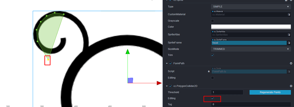 How to create analog of Poligon Collider 2D editing in editor? - Cocos ...